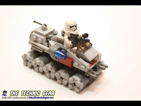 Vidéo LEGO Star Wars 75028 : Clone Turbo Tank