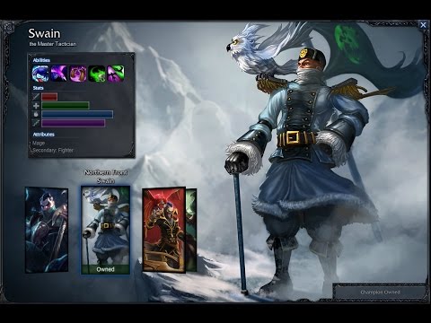 Northern Front Swain Skin Spotlight Gameplay 1080p HD League Of Legends