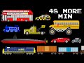48 More Minutes Of Vehicles Collection Of Street Railway Sports More The Kids Picture Show