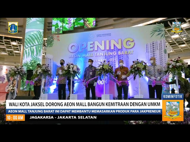Wali Kota Jaksel Dorong Aeon Mall Bangun Kemitraan Dengan Umkm