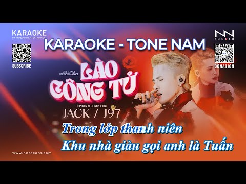 KARAOKE - Lào Công Tử (Ảo Thuật Gia) | Bản Hit Mới Gây Sốt
