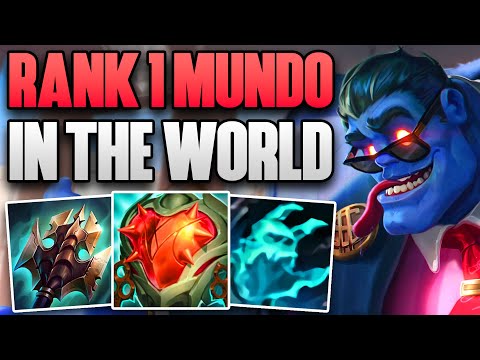 BEST DR. MUNDO IN THE WORLD DOMINATES CHALLENGER | CHALLENGER MUNDO TOP GAMEPLAY | Patch 13.18 S13