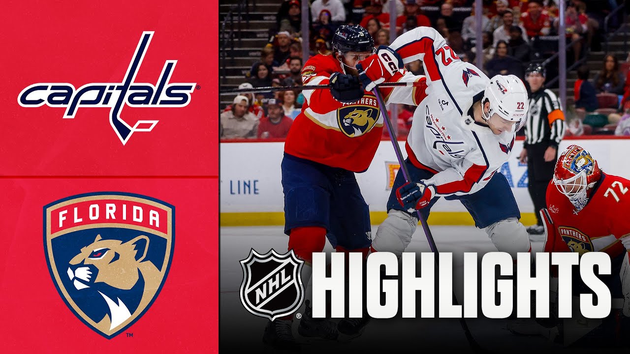 Capitals vs. Panthers | NHL Highlights | December 29, 2025