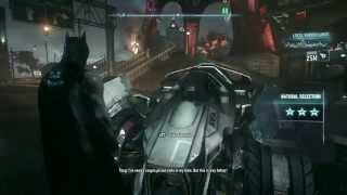 Batman Arkham Knight Prototype Batmobile Skin Xbox One Gameplay