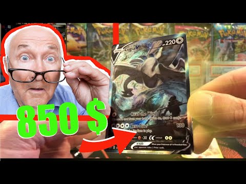 PULLING an ALT ART LUGIA V for 5 MINUTES STRAIGHT! Pokémon Cards OPENING Compilation