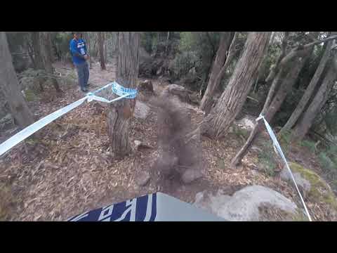 2019 Tasmania EWS Stage 1 race run