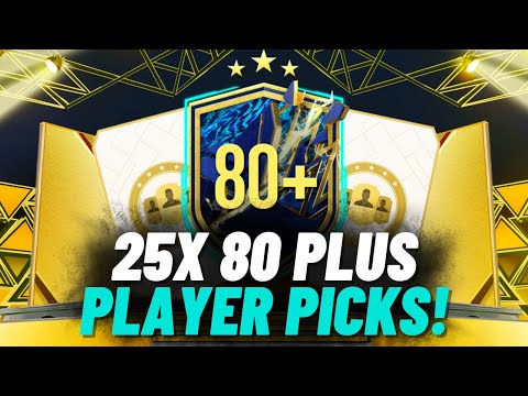 I Opened 25x 80+ Player Picks And Got THIS!