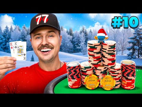 Another MASSIVE Profit in Las Vegas Poker!! (BIG ALL INS!) | Wolfmas Day #10