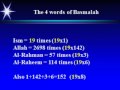 Mathematical Miracle of Quran (Code 19) 