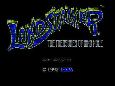 Landstalker: The Treasure Of King Nole Intro (Genesis) - Sony BVM-D32 (Reference CRT Monitor)