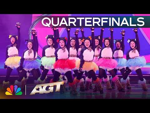 Loco Pop Familia Performs Amazing Dance Moves To "Mickey" | AGT 2025