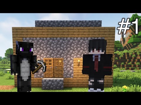 EPIC Minecraft survival w/ friend - Episode 1