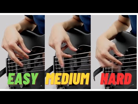 3 Important Bass Exercises to improve your RIGHT HAND!