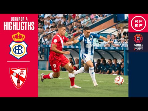 Resumen #PrimeraFederación | Recreativo Huelva 2-2 Sevilla Atlético | Jornada 4 | Temporada 2024/25