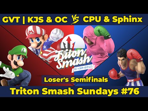 TSS 76 - GVT | KimJongSwoon & OC vs COUP | ComputerPigeonUnit & COUP | Sphinx - Doubles LSF - SSBU
