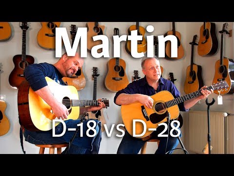 Martin D18 vs Martin D28 | Erwin & Adrian