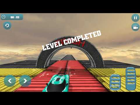 Impossible Stunt Car Tracks 3D: Green Car Driving Stunts Levels 9 & 10 - Android GamePlay HAPPY 24
