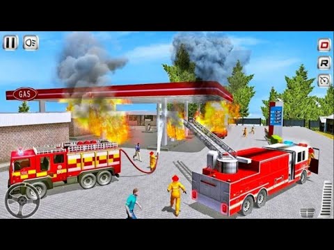 Real Fire Truck Driving Simulator 2020 | Android Gameplay - Free Google Play Games Download