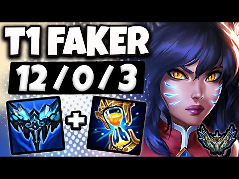 T1 Faker Ahri vs Zoe [ MID ] Korea Grandmaster Patch 13.8 ✅
