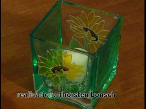 idee. Tipp Nr. 065 - Glasmalen mit Glasfarbe