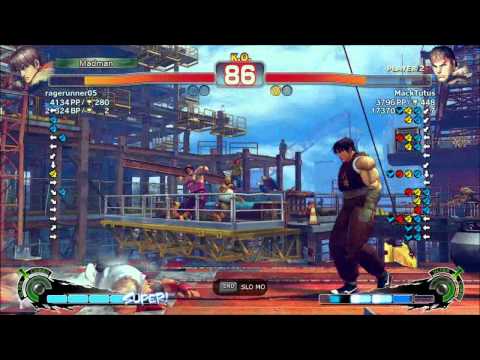 SSF4AE 2012 Ragerunner05 (Guy) vs MackTutus (Ryu) - Ranked match