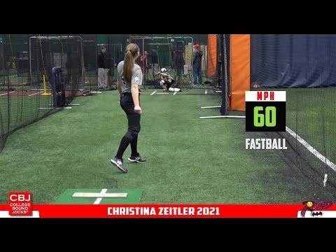 Christina Zeitler 2021 Softball Skills Video