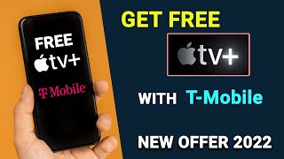 Unlimited FREE Apple TV Plus for T-Mobile Magenta Max Subscribers - New Offer 2022