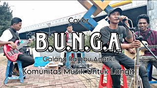 Download lagu kasih kau jangan pergi - Bunga (Live Cover by  KML in The Road) mp3