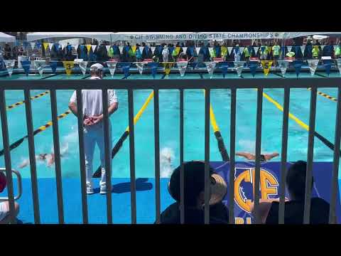 Kelsey Zhang State Champion 100 Fly