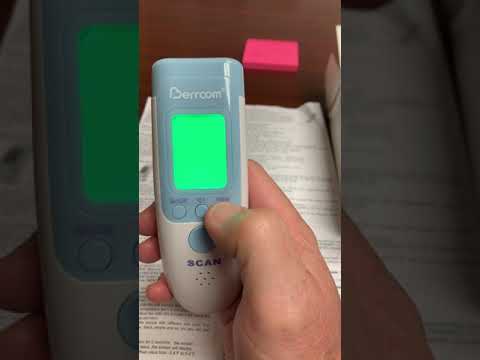 JXB-183 Non-Contact Thermometer - Instructions for Recalibration