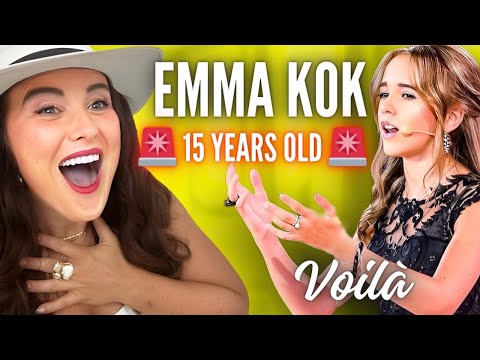 Vocal Coach Reacts to Emma Kok - Voilà