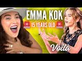Vocal Coach Reacts To Emma Kok Voilà