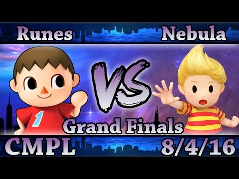 CMPL 13 - Runes (Villager) Vs Nebula (Lucas) Smash Wii U Grand Finals - Smash 4
