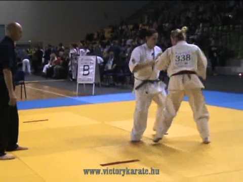 Henrietta Farago vs Chantal Van Angelen, + 65kg, European Championships, Kielce, 11/16/2012