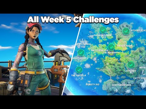 All Week 5 Challenges Guide (Fortnite Chapter 2 Season 3)