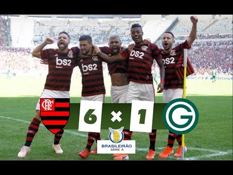 COMO UMA MÁQUINA! Flamengo x Goiás - Melhores Momentos - Brasileirão 2019