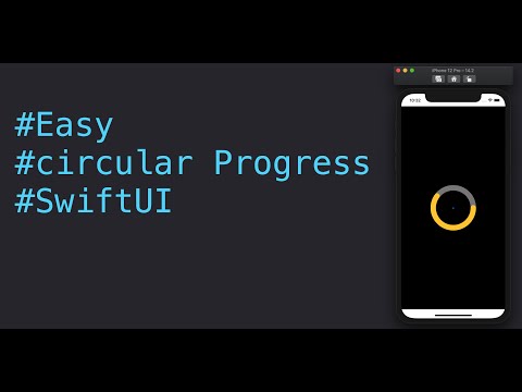 #SwiftUI Circular Progress bar beginner SwiftUI