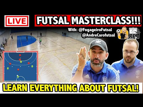 FUTSAL MASTERCLASS #1 EDUCATION | FUTSAL COACHING COURSE