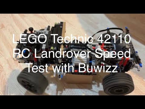 [RC]Speed test - LEGO Technic 42110 2WD Land Rover Defender (Instructions are available now)