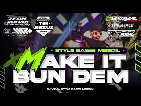 JINGLE K5 MAXIMAL FT GLAMOUR DIGITAL PRINTING X TEAM DEM DEM | MAKE IT BUN DEM