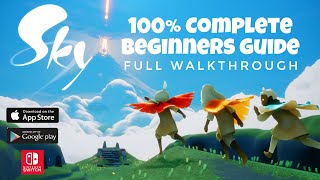 Sky Children of the light - 100% COMPLETE Beginners Guide | Noob Mode