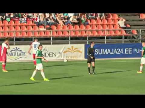 Europa League - Levadia Tallinn (EST) vs Slavia Prague (CZE) 14/07/2016 Full