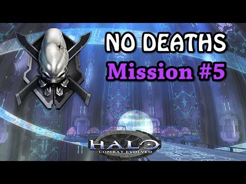 HALO CE LEGENDARY NO DEATHS Walkthrough ► Mission #5 Assault On The Control Room