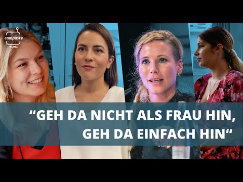 "Geh da nicht als Frau hin, geh da einfach hin"