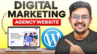 Create Digital Marketing Agency Website in WordPress | Wordpress Website Tutoria