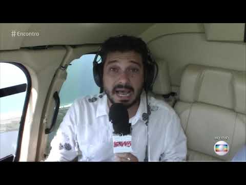 Encontro com Fátima Bernardes 12/02/19 - Maurizio Spinelli explica o funcionamento de um helicóptero