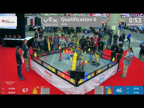 2018 VRC Arts Q6 - 4549B 3946W vs 624K 315G - 117 to 97