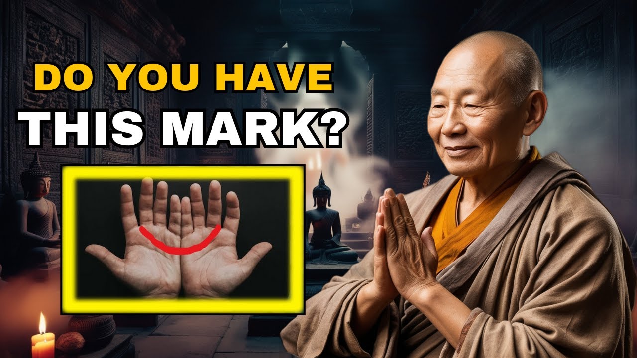 THE TRUE MEANING OF THE HALF MOON MARK ON THE PALM, IS POWERFUL! | Buddhist Teachings