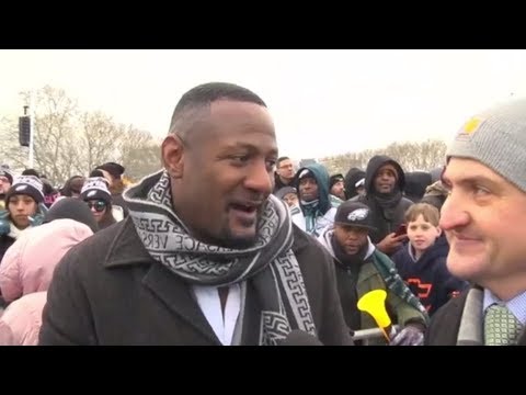 Freddie Mitchell, Eagles fans are pumped at their first Super Bowl parade | ESPN