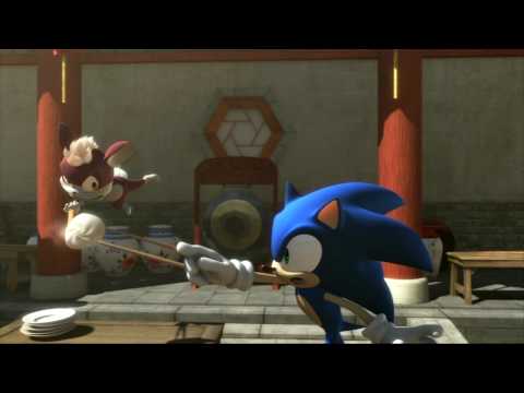 Sonic Unleashed - Cutscene - Sonic and Chip (in Chun-nan) (HD, 720p)